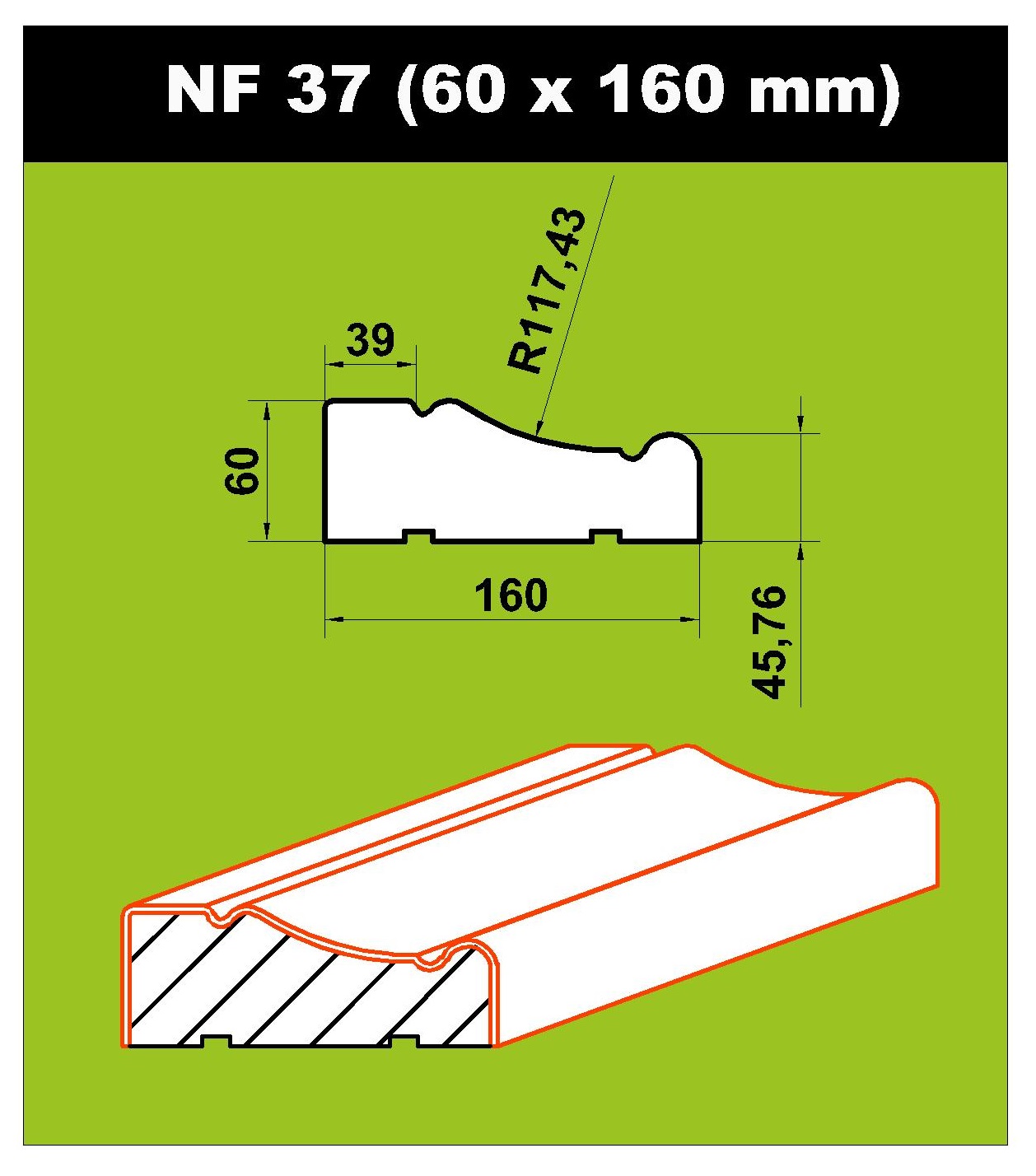 Наличник NF-37 Наличник NF-37