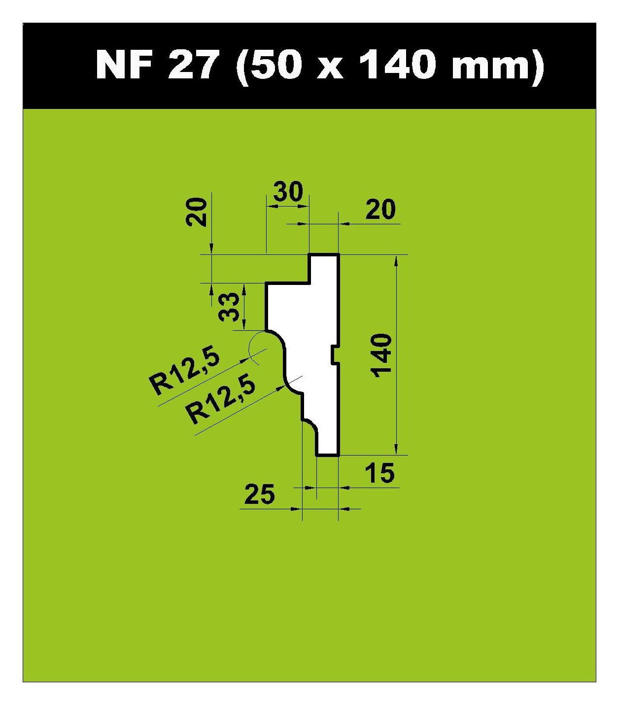 Наличник из пенопласта NF-27 Наличник из пенопласта NF-27